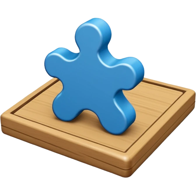 meeple muñequito clásico de juego de mesa color azul emoji
