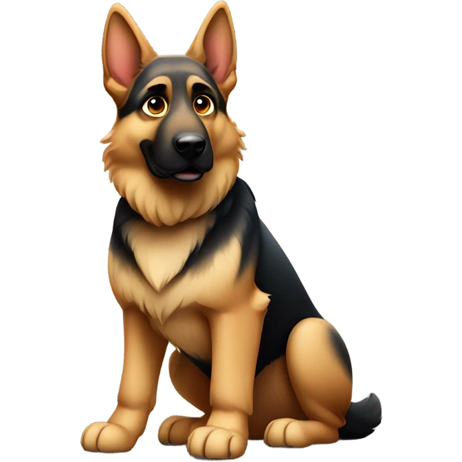 German Shepherd emoji