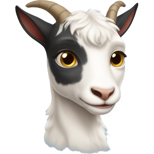 Half kitten half goat emoji