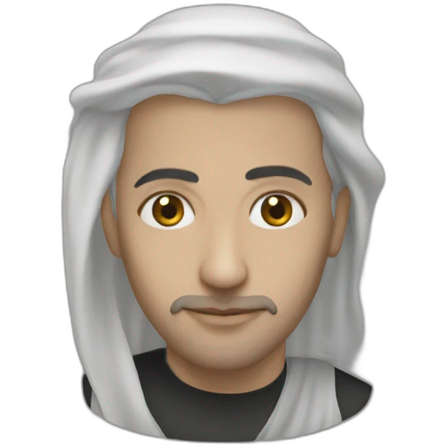 A Saudi intellectual emoji