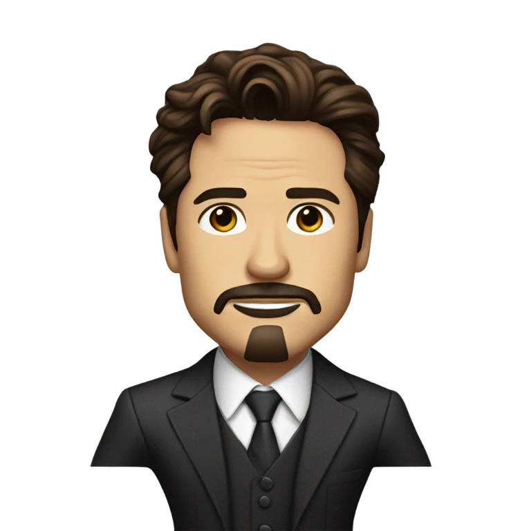 Tony Stark emoji