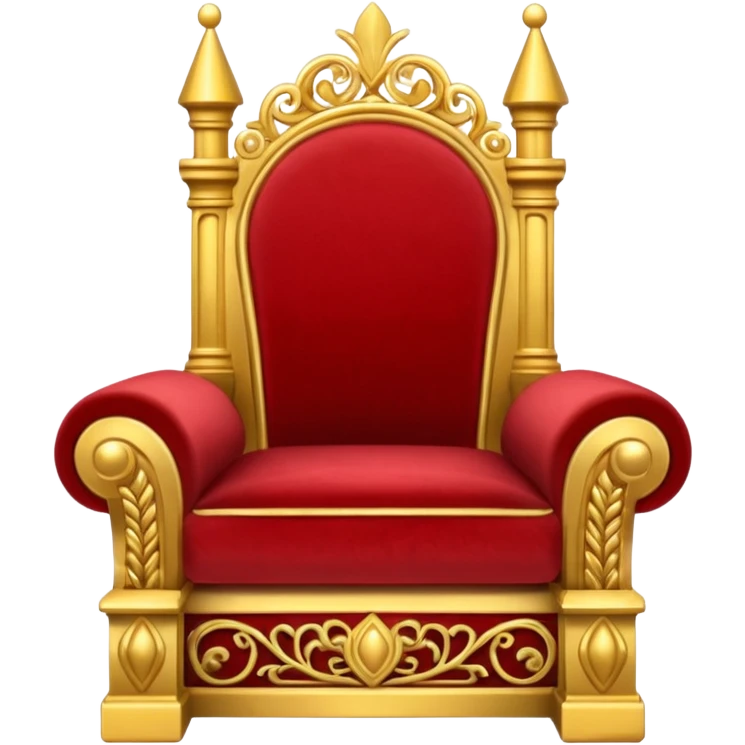 Empty throne emoji