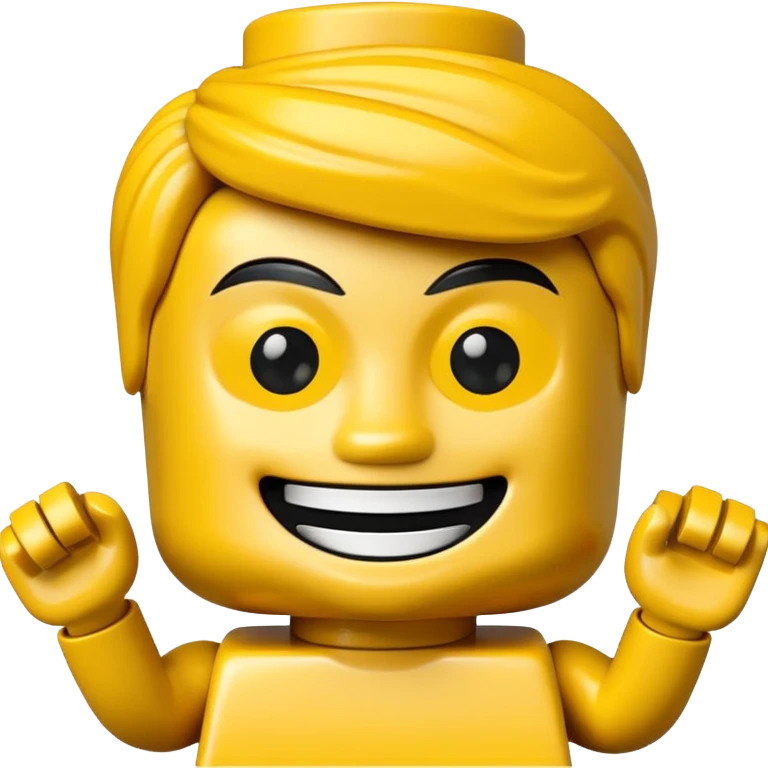 a lego character emoji