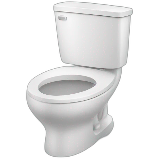Skibidi toilet head popping out emoji