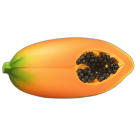 papaya emoji