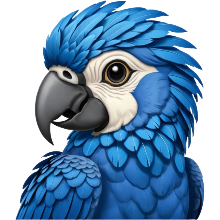 Blue Spix Macaw Prussian emoji