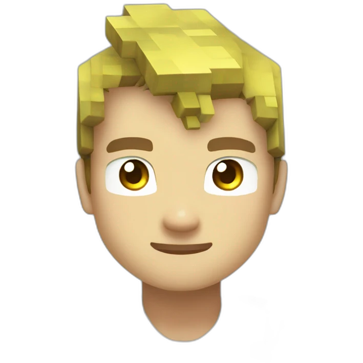 Pixelmon Minecraft Anime Big Eyes Head Skin emoji