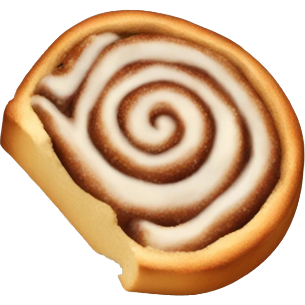 cinnamon roll  emoji
