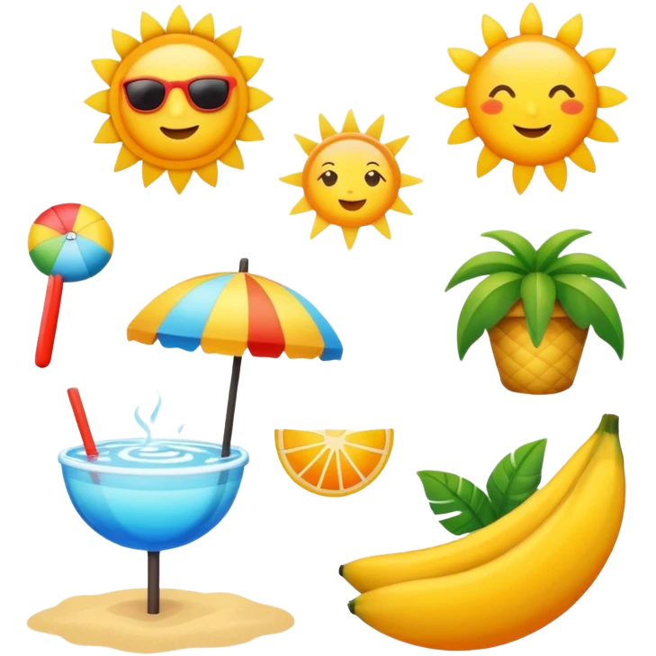 Summer emoji