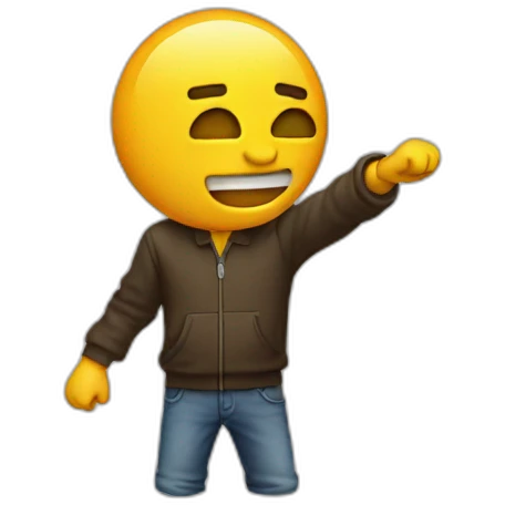 Emoji dab emoji