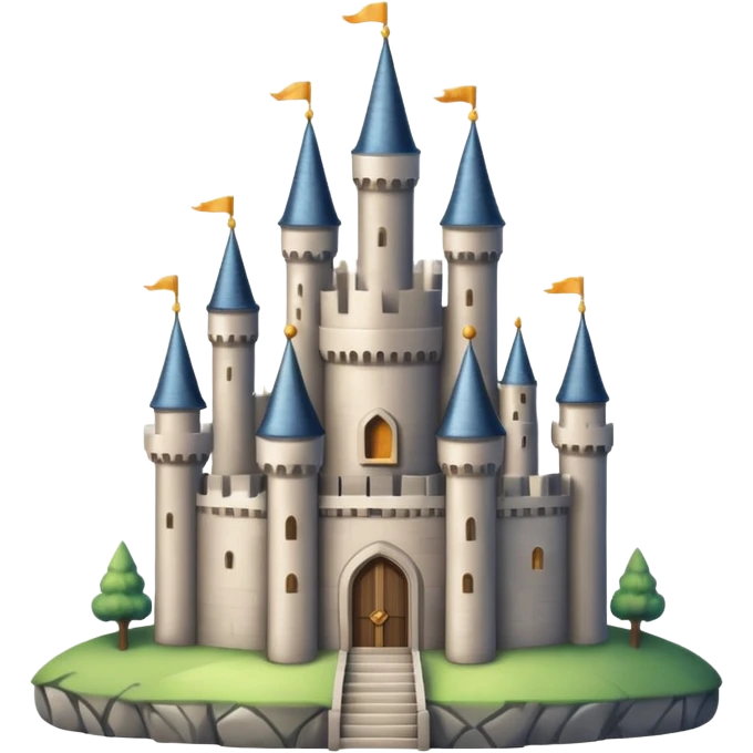 fantasy castle on the sky emoji