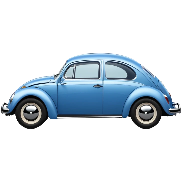 volkswagen coccinelle side vuew  emoji