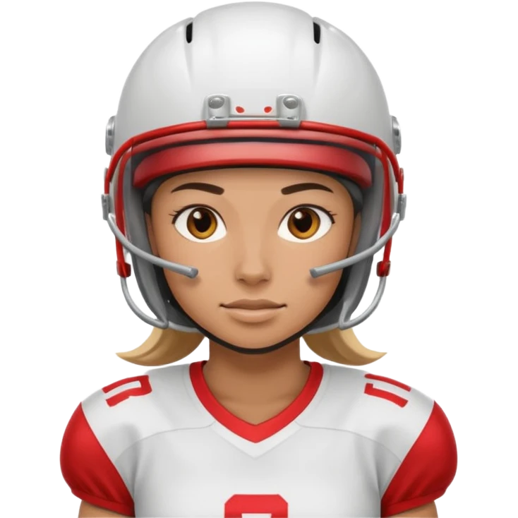 Football Players, Female player emoji