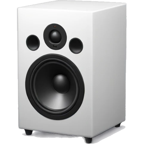 Audio speaker emoji