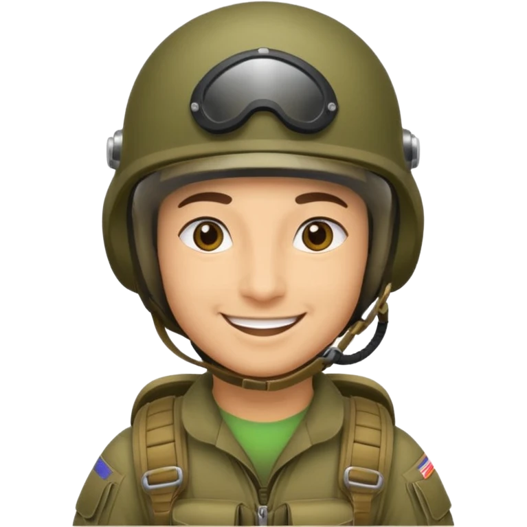 parachutiste militaire  emoji