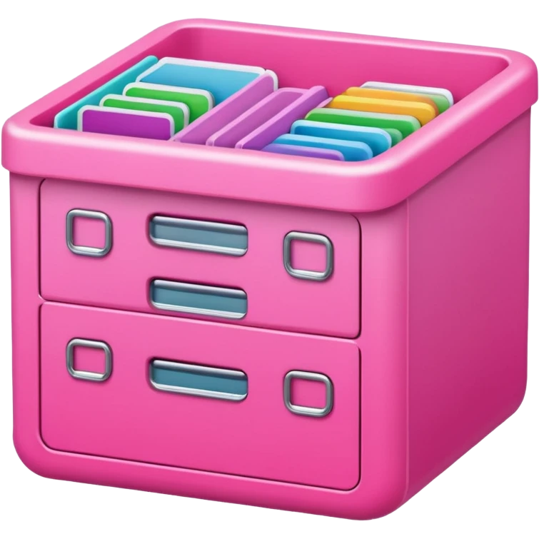 pink photo storage emoji