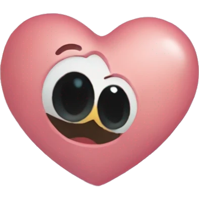 heart that says I love silent voice inside of it emoji