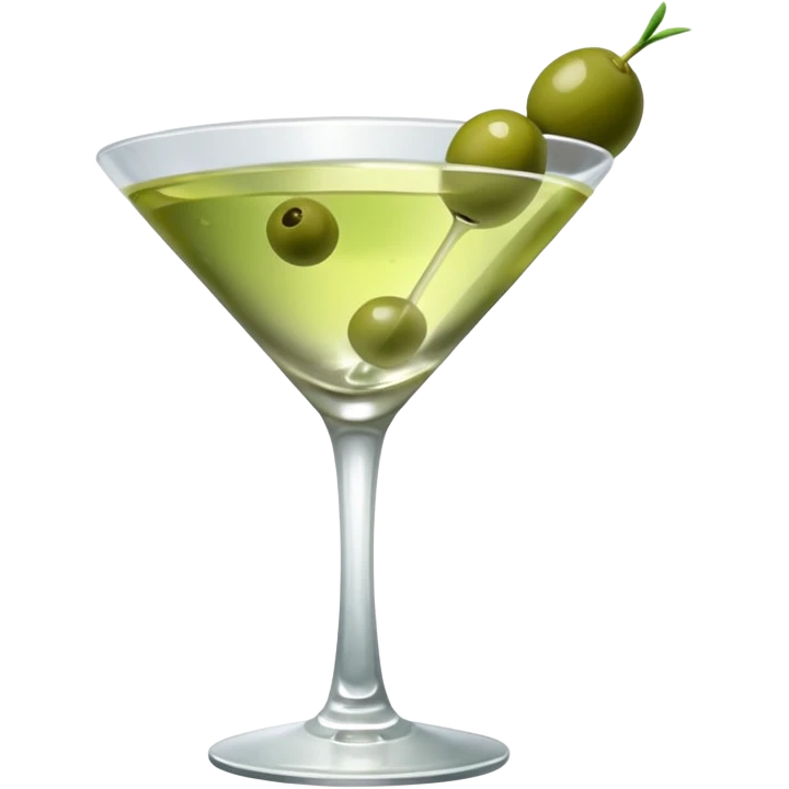 Dirty martini with sparklt emoji