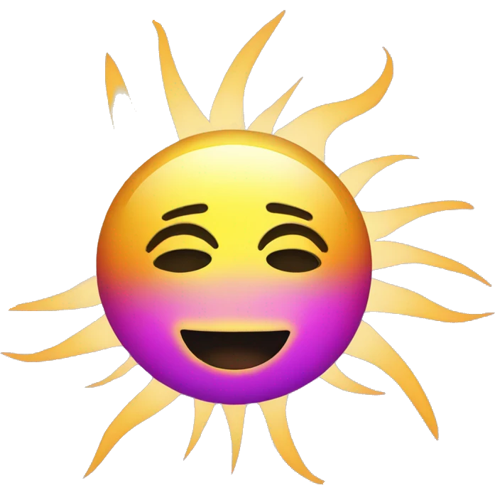 discobal with sun emoji