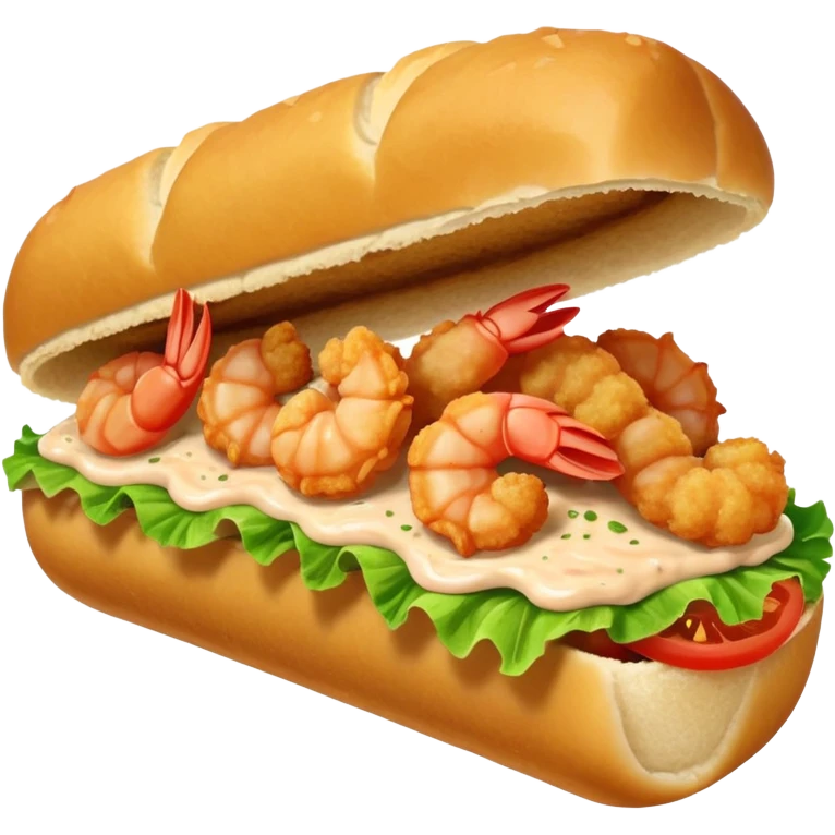 Shrimp poboy emoji
