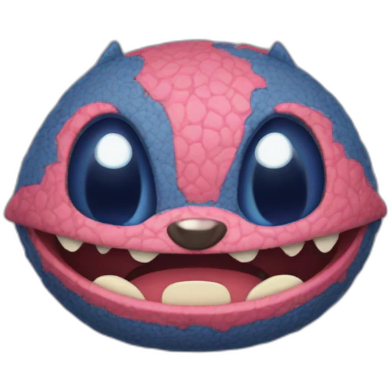 Stitch cœur qui bat emoji