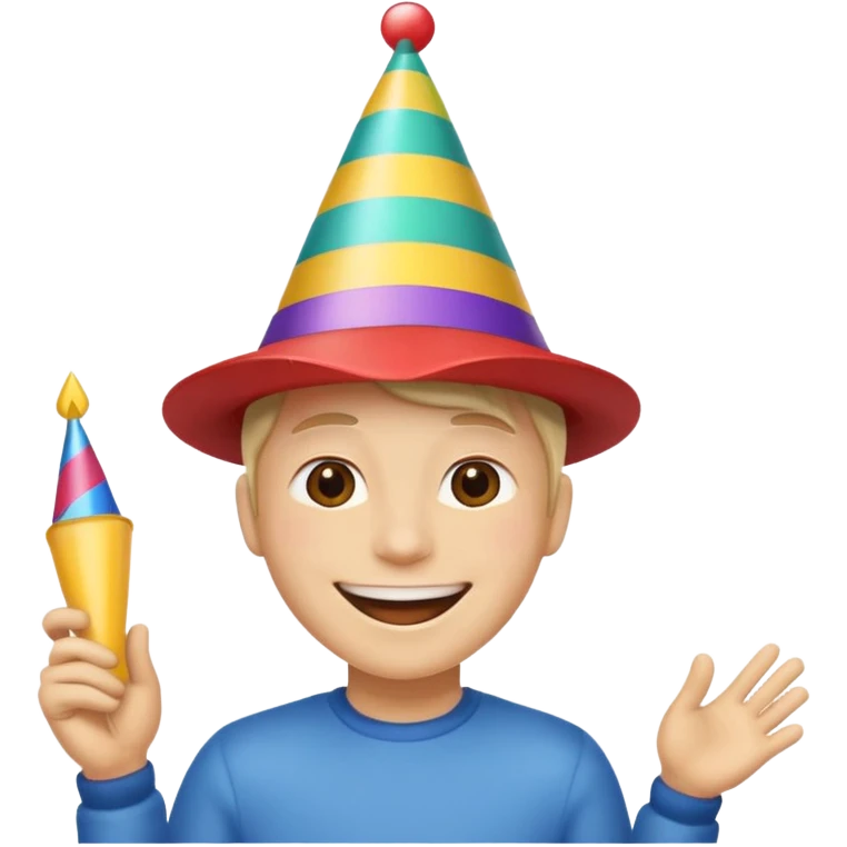 Happy Birthday Hat emoji