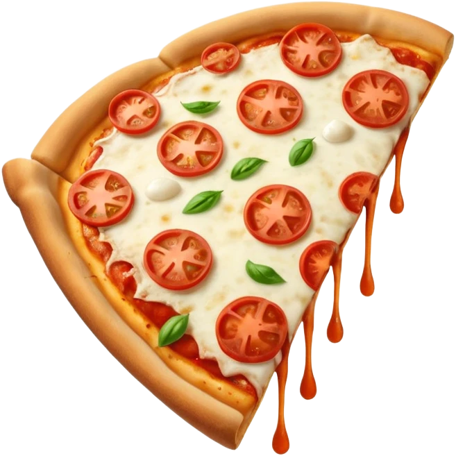 make me a Margherita Maxi Pizza with base, sauce and mozzarella emoji