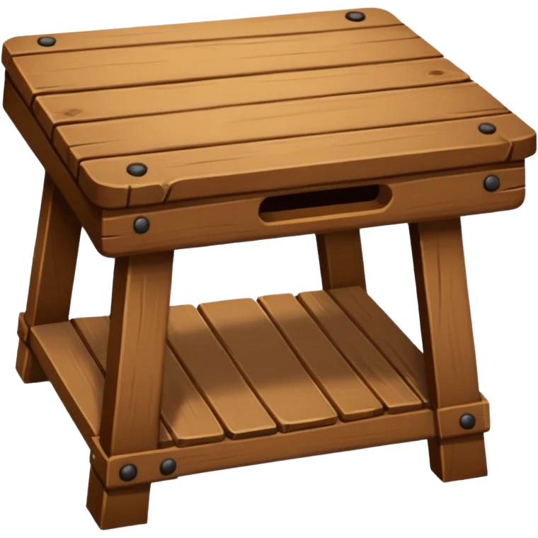 mesa de madera  emoji