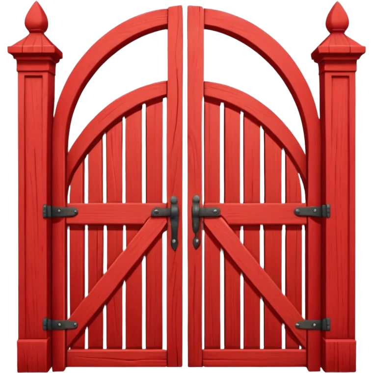 red gate emoji