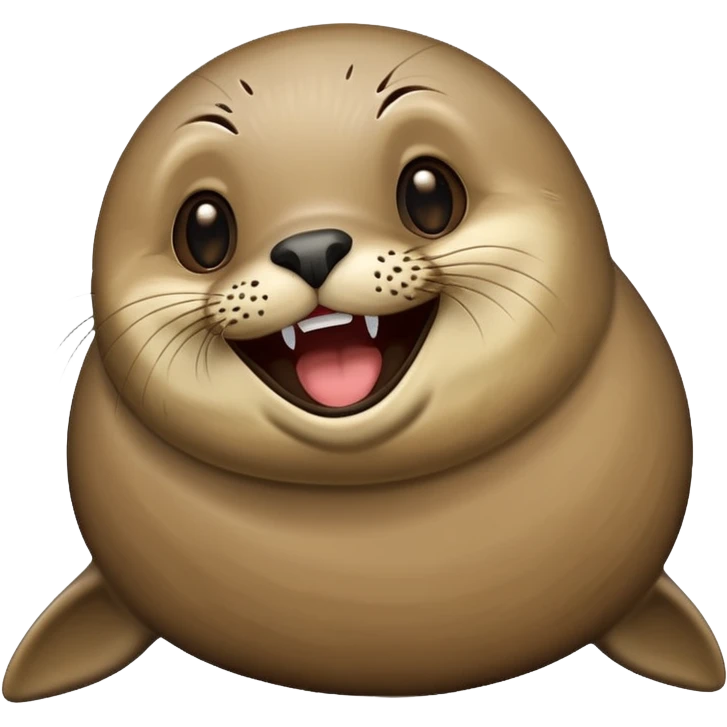 Seal laughing emoji