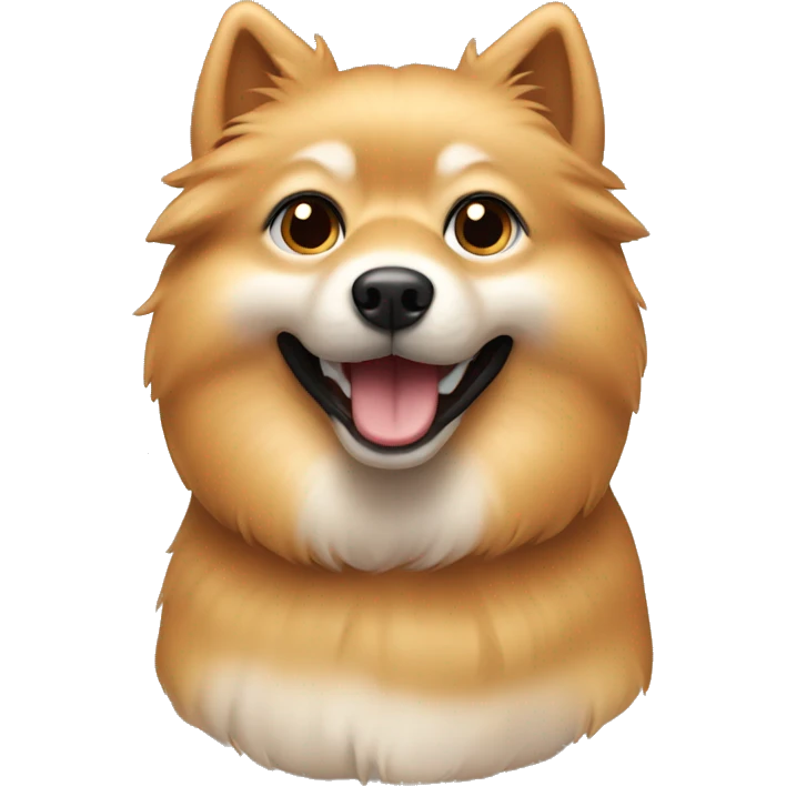 Beige caramel spitz emoji