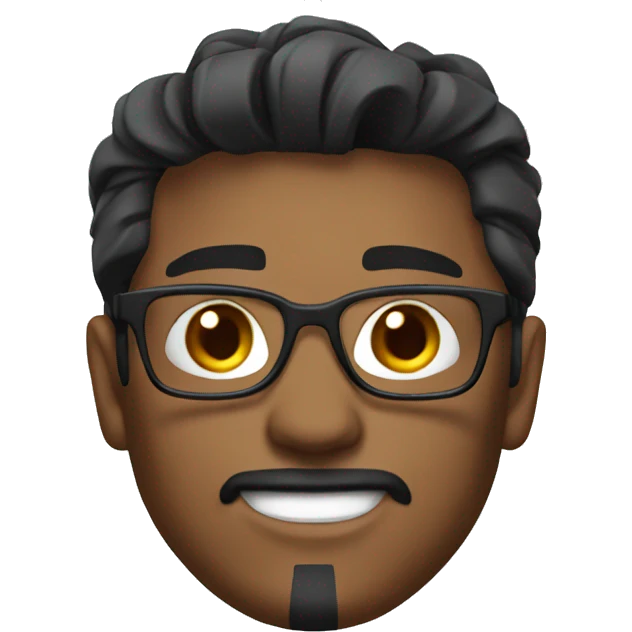 Guy nerd iron man emoji