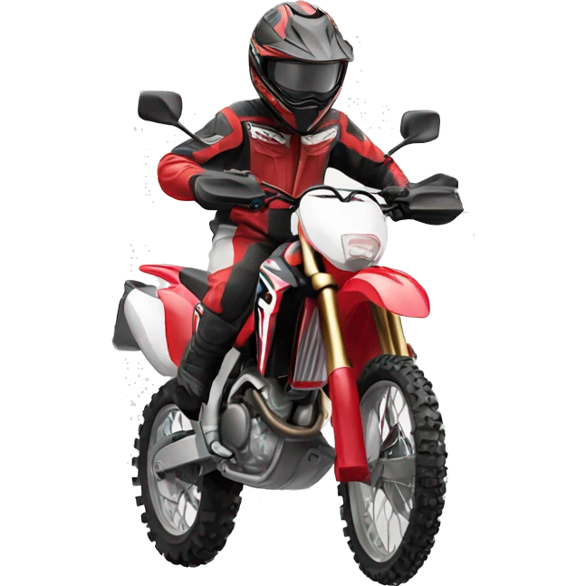 Honda dirtbike emoji