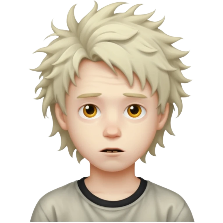 Weird boy emoji