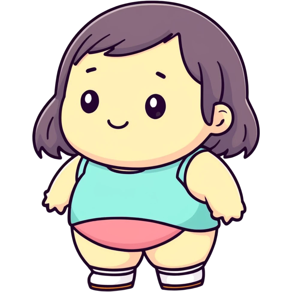 Make it chubbie girl emoji