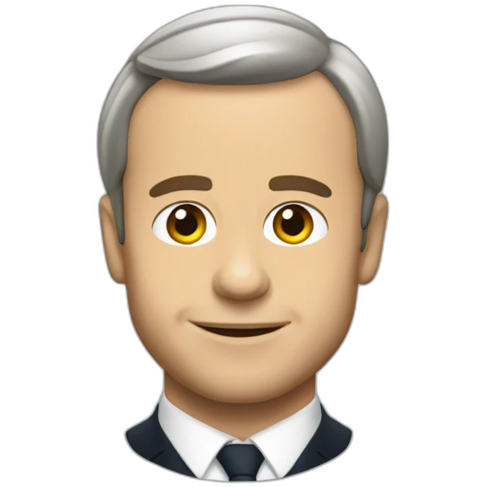 Macron alcoolique emoji