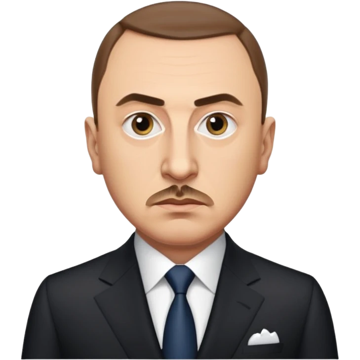 сделай фото Ильхама Алиева emoji