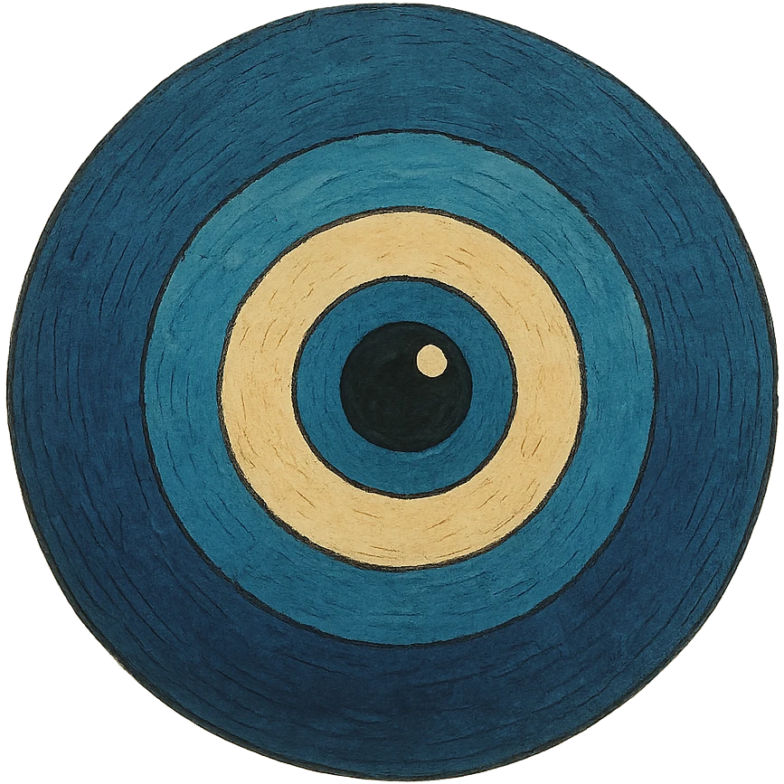Evil eye 🧿 emoji