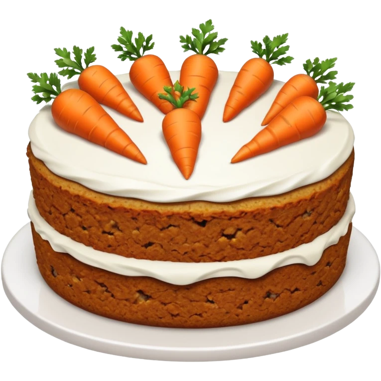 Carrot cake emoji