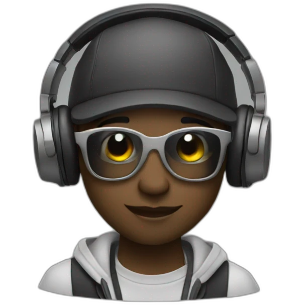 dj mixing emoji