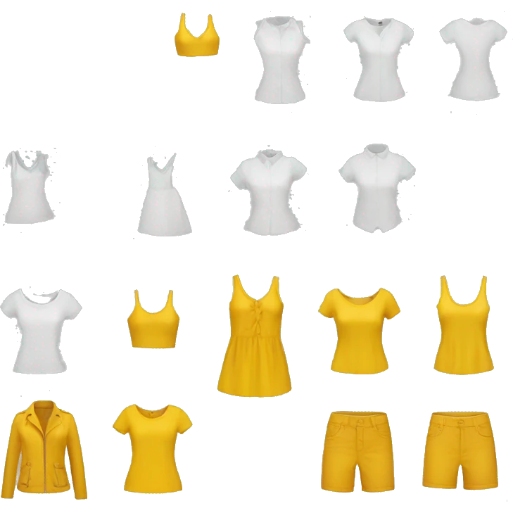 vêtements monoprix emoji