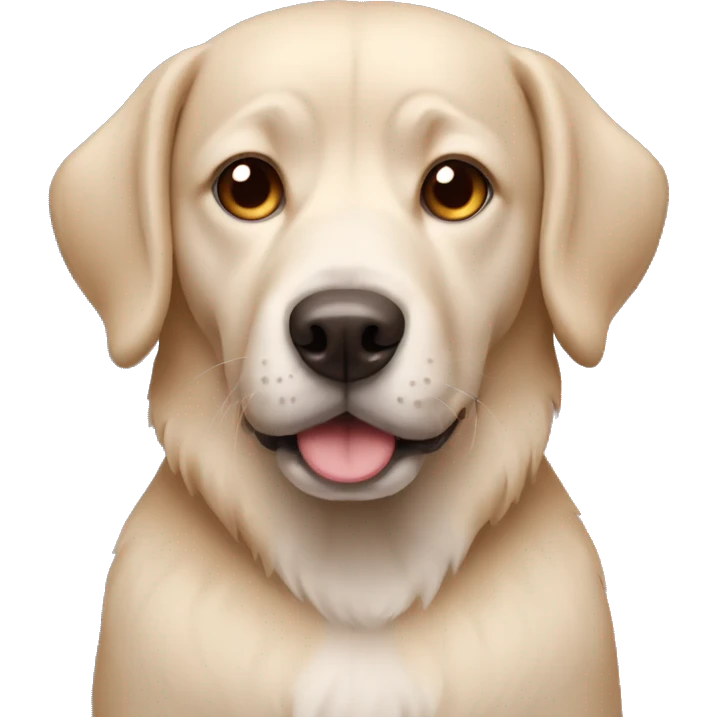 dog with heart eyes emoji
