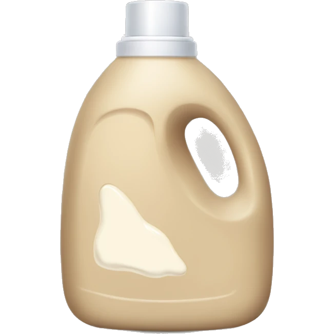 Beige laundry detergent  emoji