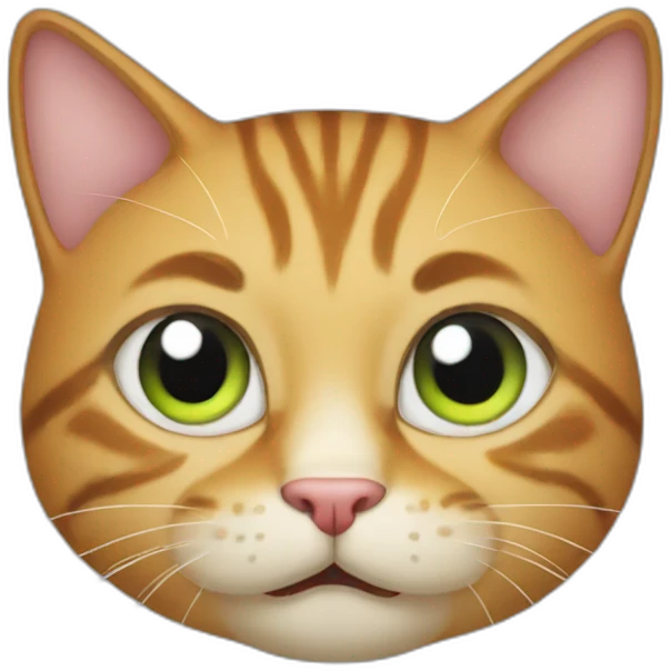 Silly cat emoji