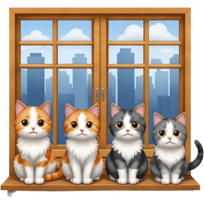 Cats on Windowsills emoji