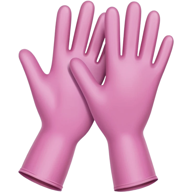 light pink latex gloves emoji