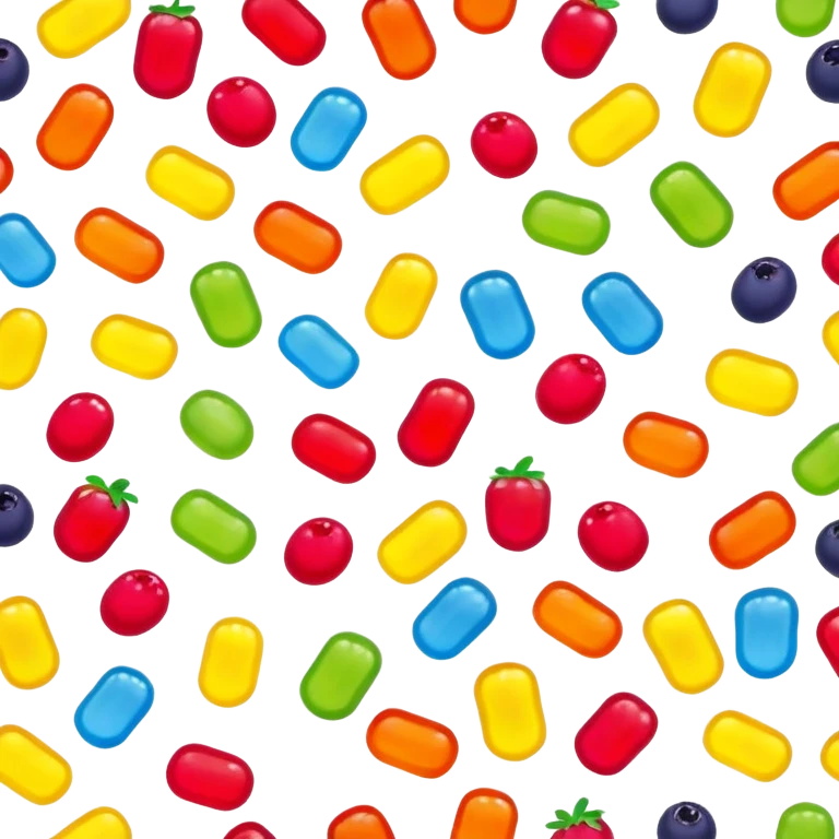 generate an emoji-style image of gushers gummy emoji