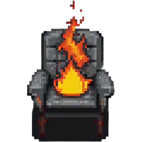 burning chair emoji