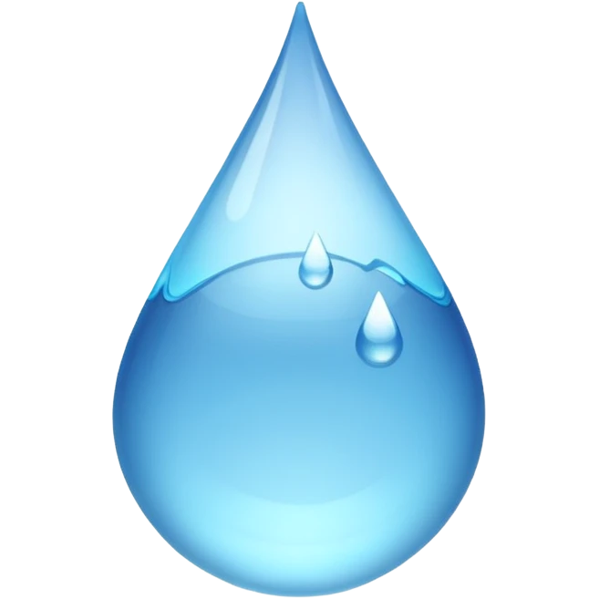 a drop emoji