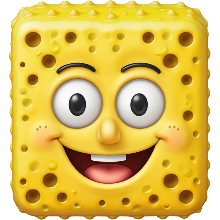 Spongebob squarepants and copyright isn't real emoji